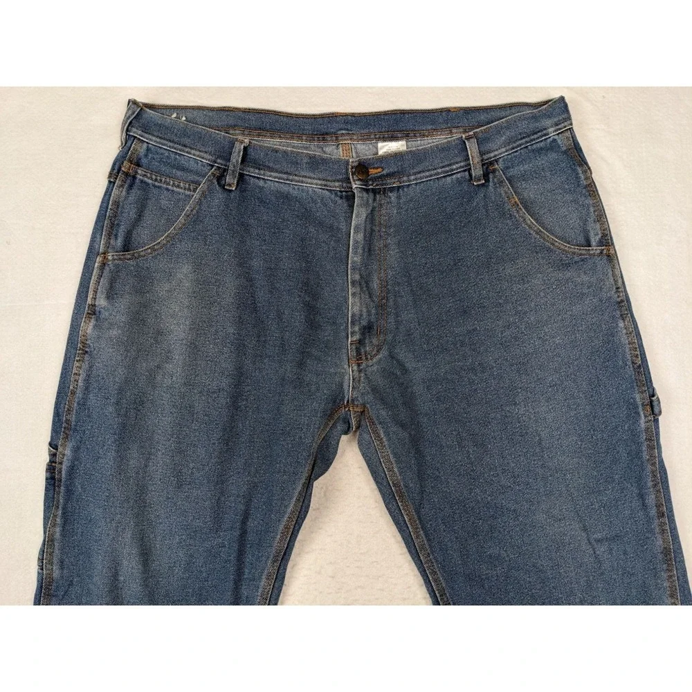 Key Mens Blue Denim Jeans Size 40 X 32 Cotton Blend